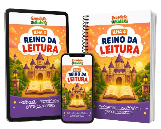 Mockup da Ilha 4 - Reino da Leitura